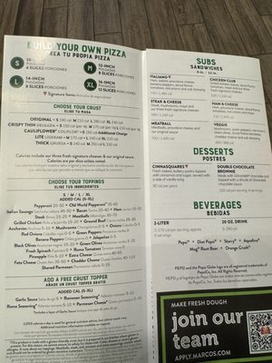 Menu photo 3 Marco's Pizza Fontana, CA Menu photo 3 Marco's Pizza Fontana, CA