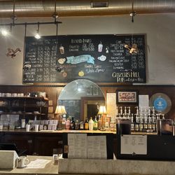 Bean Broker Coffee House and Pub - Front where the coffee is made!
