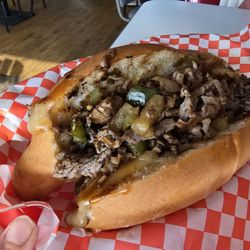 Hungry Dog Diner - Mango Philly Cheesesteak