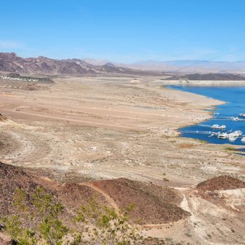 Hoover Dam - View of how dry Lake Mead has gotten - Landmarks & Historical Buildings Near Me - Boulder City, Nevada