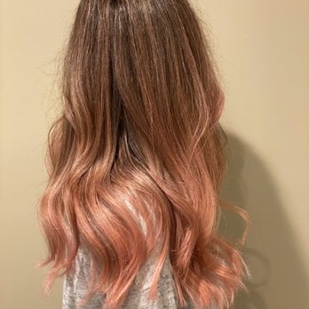 Salon Simis - Rose Gold Balayage by Bobbi - Hair Extensions Near Me - Fairfax, Virginia Salon Simis - Rose Gold Balayage by Bobbi - Hair Extensions Near Me - Fairfax, Virginia
