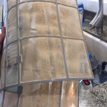 Da Vinci Floors - AC filters packed with wood dust. Dustless sanding--no way. - Flooring Near Me