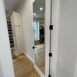 Glass & Mirror Pros - New mirror on both sides of interior door