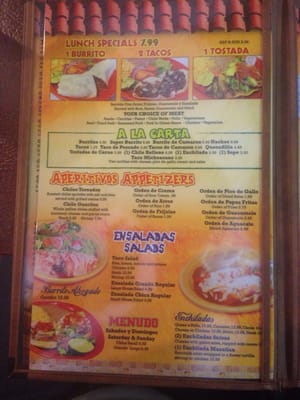 Menu photo 6 El Michoacano Freedom, CA