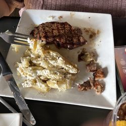 North Point Inn - Tuesday New York strip and two sides!