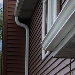 Lowe's Home Improvement - Warped siding, east side