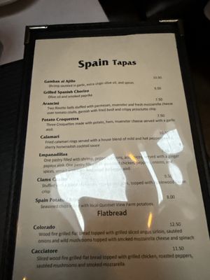 Menu photo 1 Spain Restaurant Cranston, RI Menu photo 1 Spain Restaurant Cranston, RI