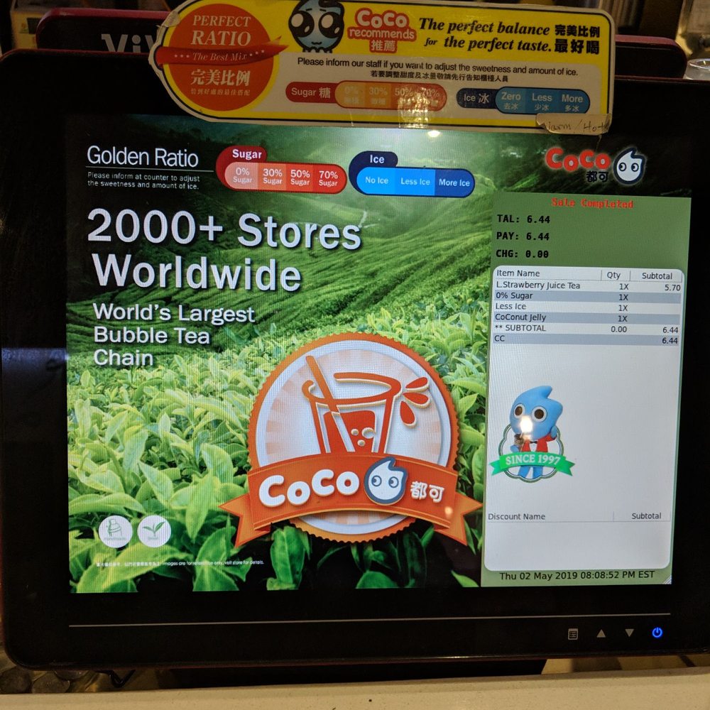 CoCo Fresh Tea & Juice - Placed my order - Juice Bars & Smoothies Near Me - Toronto, Ontario CoCo Fresh Tea & Juice - Placed my order - Juice Bars & Smoothies Near Me - Toronto, Ontario