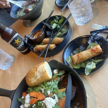 LUA Asian Fusion Eatery - I absolutely love the smoked pho, the eggrolls are to die for I could just eat the eggrolls - Asian Fusion Near Me - Dana Point, California