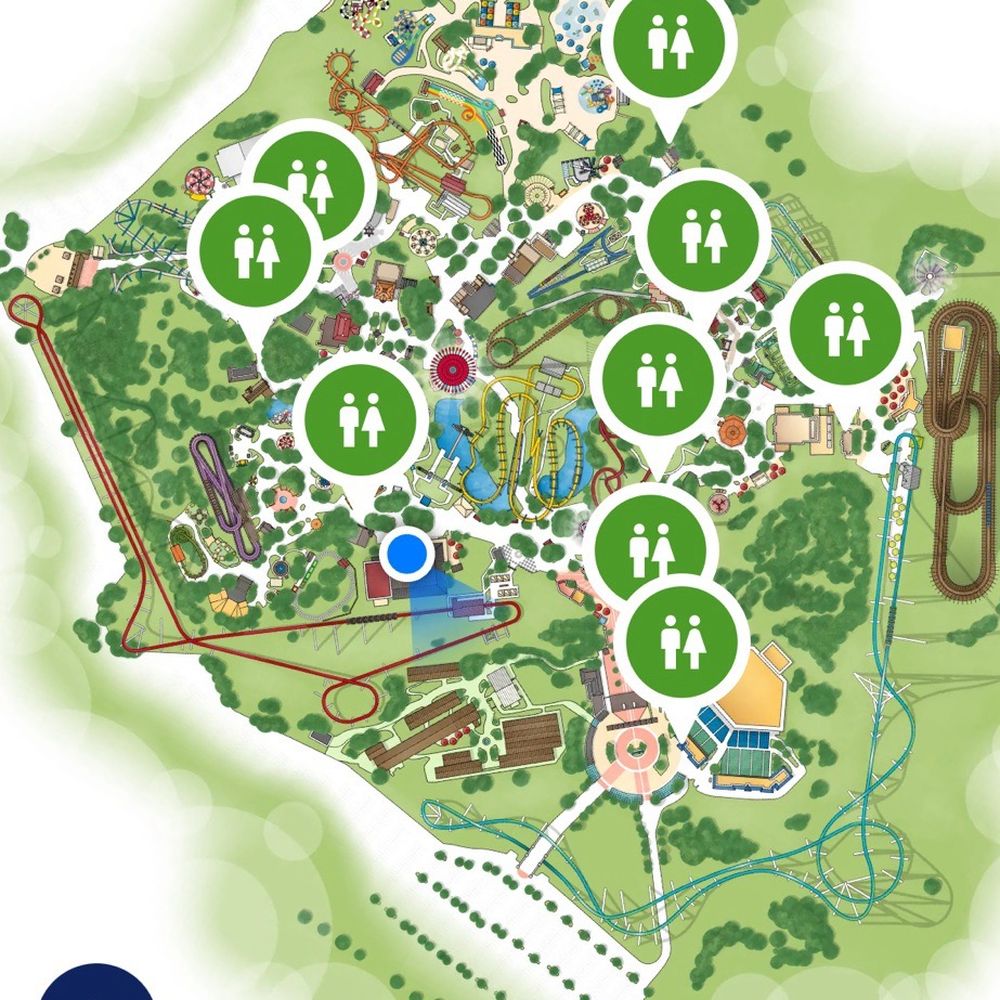 Carowinds - Map of restrooms - Amusement Parks Near Me - Charlotte, North Carolina Carowinds - Map of restrooms - Amusement Parks Near Me - Charlotte, North Carolina