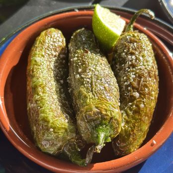Teocalli Cocina - Roasted jalapenos! - Mexican Near Me - Lafayette, Colorado