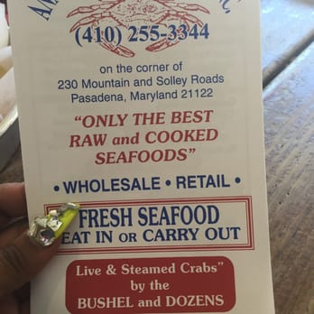Anne Arundel Seafood - Pretty nice place. We had enough food of for about 3-4 ppl & had leftovers - Seafood Near Me - Pasadena, Maryland