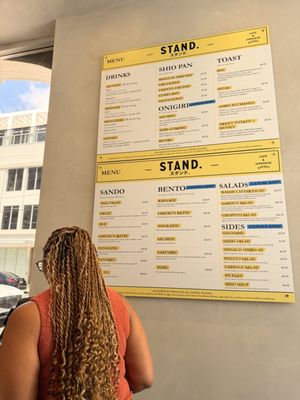 Menu photo 1 STAND Miami, FL