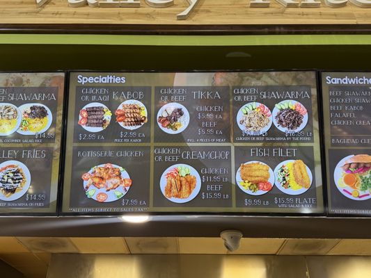 Menu photo 1 Valley Foods El Cajon, CA