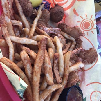Beaches at Vilano - Coconut shrimp basket - Seafood Near Me - St. Augustine, Florida Beaches at Vilano - Coconut shrimp basket - Seafood Near Me - St. Augustine, Florida