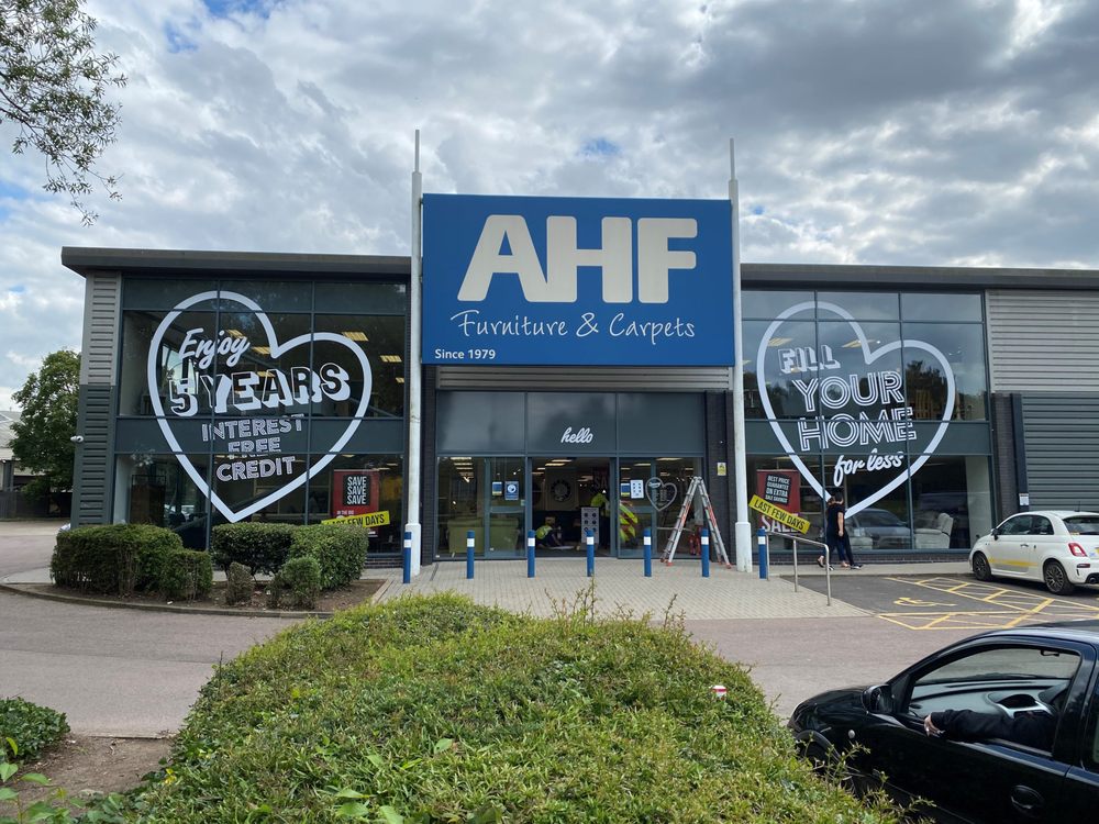 AHF FURNITURE BOONGATE Updated September 2024 Unit 2 Mallory Road, Boongate, Peterborough