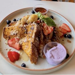 Ube French Toast Ube French Toast