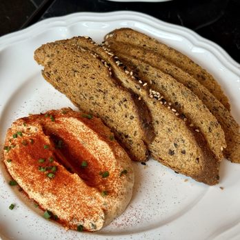 Titusz - LIPTAUER - Austrian cheese spread with kornspitz crostini - Hungarian Near Me - Pittsburgh, Pennsylvania Titusz - LIPTAUER - Austrian cheese spread with kornspitz crostini - Hungarian Near Me - Pittsburgh, Pennsylvania