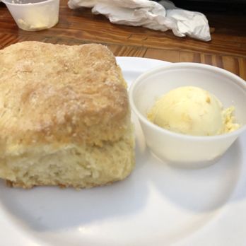 The Blue Hen Cafe - delicious biscuits with peach butter - Southern Near Me - Saint Augustine, Florida
