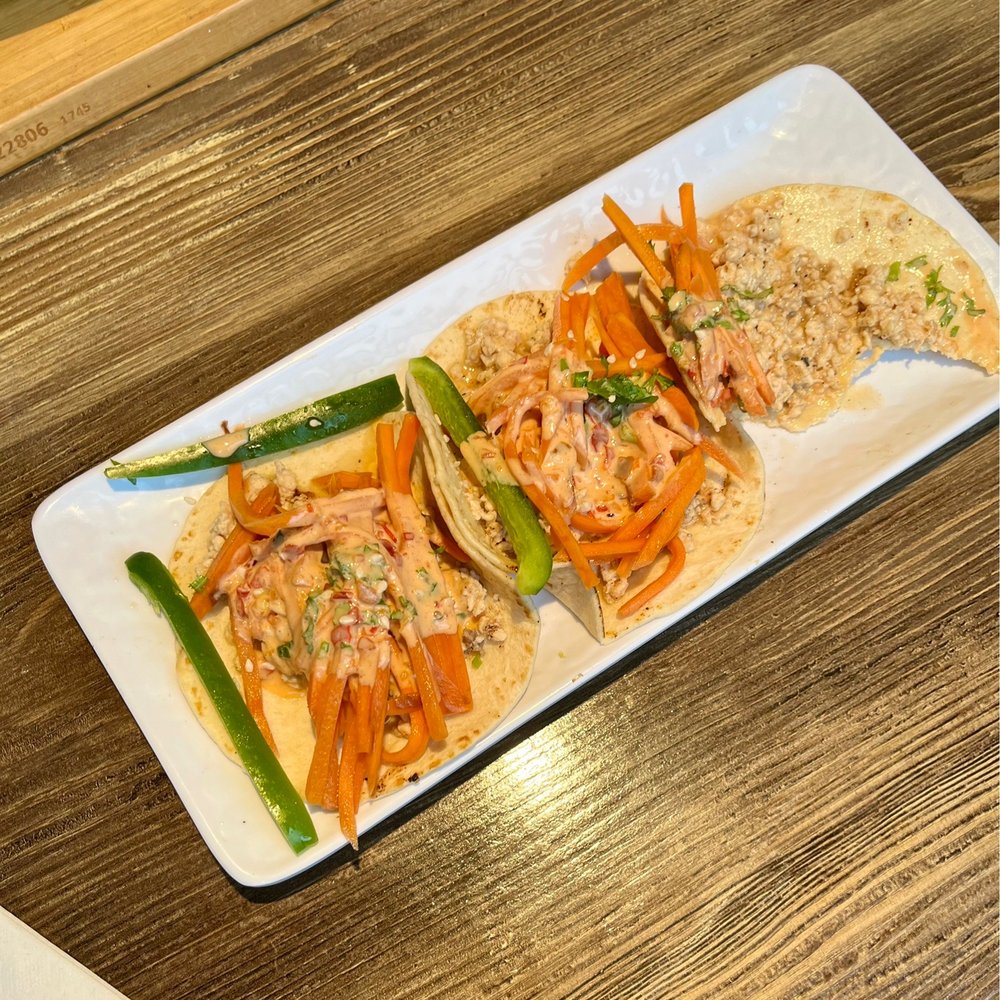 Be-Em Asian Kitchen - Chicken Vietnamese Street Tacos (3) - Japanese Near Me - Charlotte, North Carolina