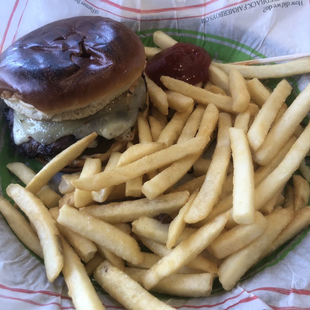 Farmer Boys - Barn Burner Combo - Burgers Near Me - Anaheim, California