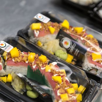 Bento Sushi - a close up of a bento sushi - Sushi Bars Near Me - Aberdeen, Maryland