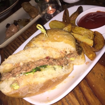 The Table - The table burger cooked, asked for extra rare.... It was medium - New American Near Me - San Jose, California The Table - The table burger cooked, asked for extra rare.... It was medium - New American Near Me - San Jose, California