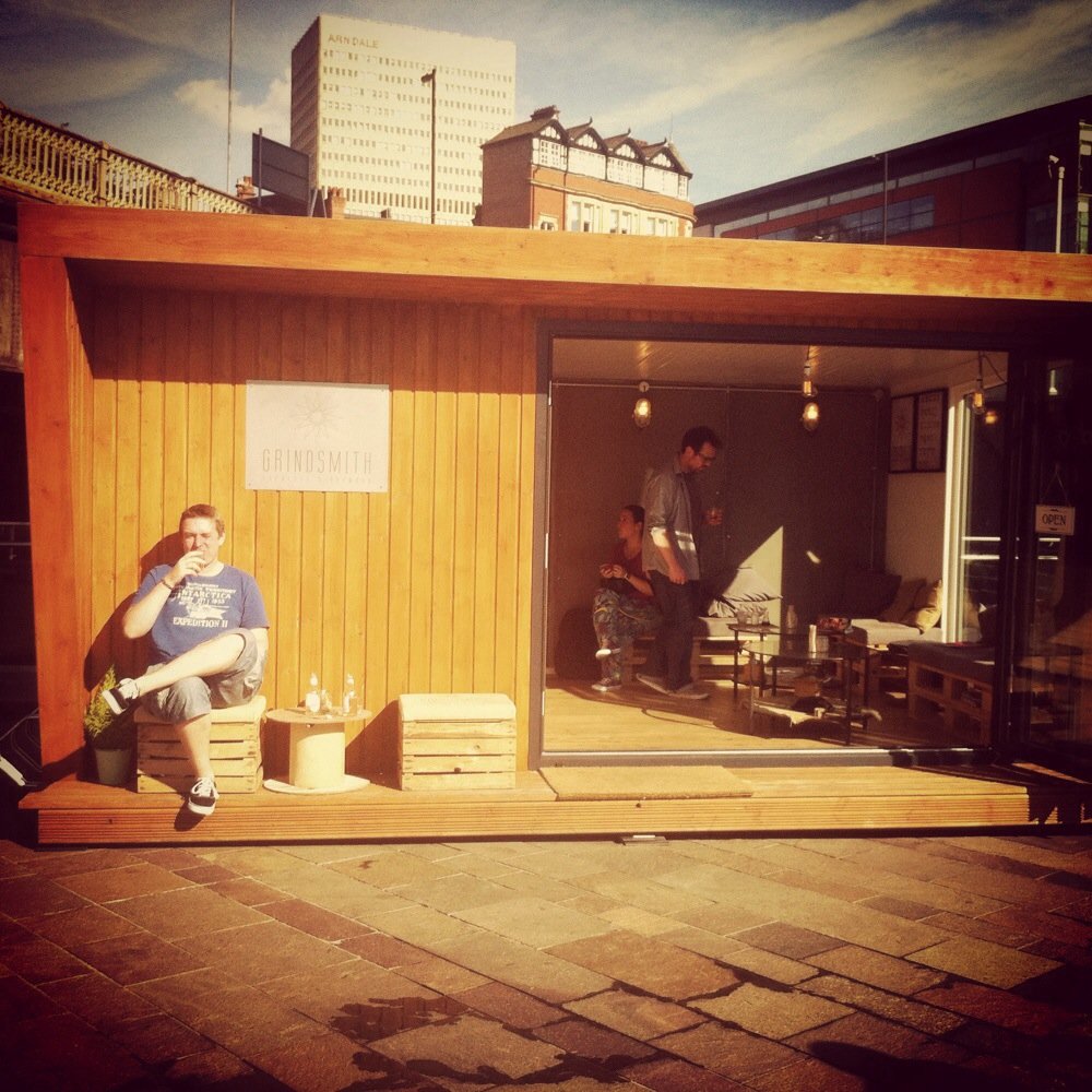 Grindsmith - Great place to enjoy a drink in the sunshine - Coffee & Tea Near Me - Salford, XGM