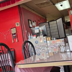 Tanya's Lebanese Kabab - Menu and counter