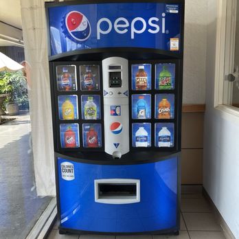 Salt Lake Laundry - Soda machine (Foodland is next door) - Laundromat Near Me - Honolulu, Hawaii
