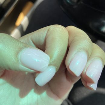 Luxe Nail Bar - more cracked dip nails. - Nail Salons Near Me - Tulsa, Oklahoma