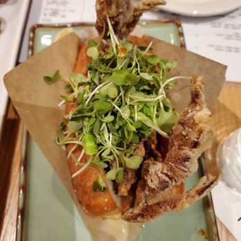 DOMU - Soft crab on a bun...pretty good - Ramen Near Me - Jacksonville, Florida