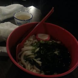 Traditional udon ($8)