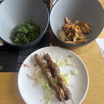 Takumi - Seaweed and squid salad. Beef yakitori also - Buffets Near Me - Fairview Heights, Illinois Takumi - Seaweed and squid salad. Beef yakitori also - Buffets Near Me - Fairview Heights, Illinois