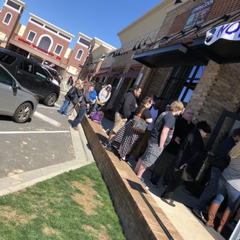 Cinnaholic - The line for the Grand Opening - Bakeries Near Me - Indian Trail, North Carolina