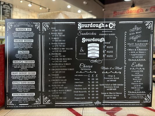 Menu photo 1 Sourdough & Co Santa Maria, CA Menu photo 1 Sourdough & Co Santa Maria, CA