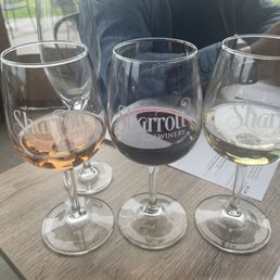 Dry Rose', Trio, Reserve Vignoles Dry Rose', Trio, Reserve Vignoles