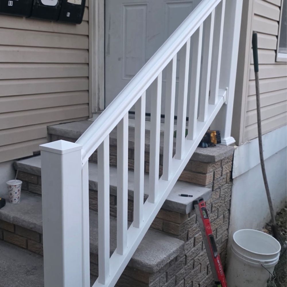 Velasco Chimney - New handrail suggested by business. - Chimney Sweeps Near Me - Passaic, New Jersey Velasco Chimney - New handrail suggested by business. - Chimney Sweeps Near Me - Passaic, New Jersey