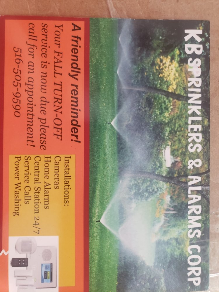 Slide of Kb Sprinkler And Alarm Corp