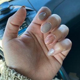 Manicure with gel