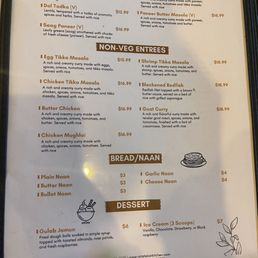 Menu Menu
