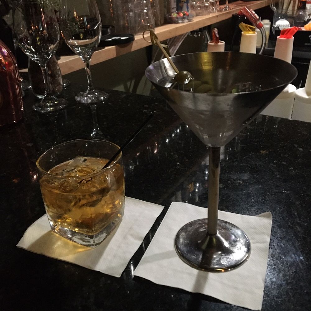 The Parson's Table - Jameson rocks and Plymouth gin martini - Steakhouses Near Me - Little River, South Carolina The Parson's Table - Jameson rocks and Plymouth gin martini - Steakhouses Near Me - Little River, South Carolina