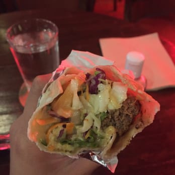 Ebeneezers - Lamb shawarma - tastes awesome but too much veggies, and overpriced - Mediterranean Near Me - Taguig, NCR