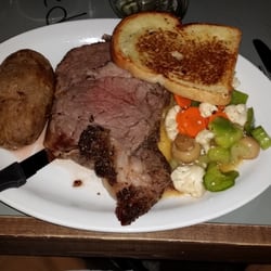 The Cork & Kettle - My "Prime" prime rib dinner. Fantastic!