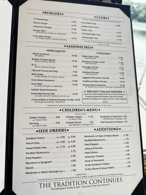 Menu photo 2 Twin Oaks Restaurant Cranston, RI Menu photo 2 Twin Oaks Restaurant Cranston, RI