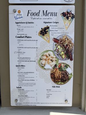 Menu photo 2 Stara Venice Venice, CA