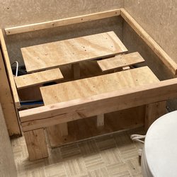 Bud's Mobile RV Service - Custom built structural support foundation