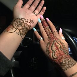 Swati did a little magic on my daughters also!
