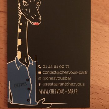 Chez Vous - French Near Me - Paris, 75 Chez Vous - French Near Me - Paris, 75