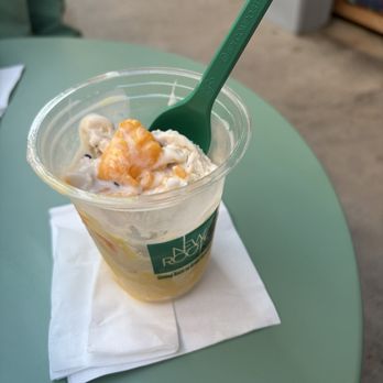 Davvero Gelato - Mango sticky rice sundae - Gelato Near Me - Richmond, Virginia Davvero Gelato - Mango sticky rice sundae - Gelato Near Me - Richmond, Virginia
